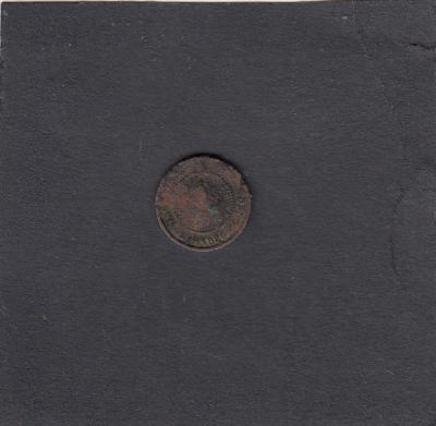 Beschrijving: 1/2 Cent WILLEM III 